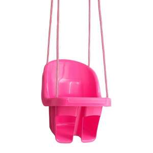 Rózsaszín műanyag hinta ülőke gyerekeknek, Tega márka - Kültéri hinta
