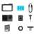 DJI Osmo Action 4 action camera standard combo, contents of the package