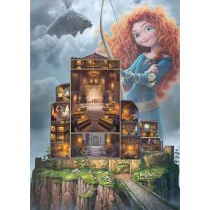 Ravensburger Disney Zbierka Hradov Merida 1000 dielikov puzzle dokončený - Puzzle