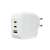 Green Cell PowerGaN 65W USB-C and USB-A wall charger, white