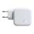 Green Cell PowerGaN 65W USB-C and USB-A wall charger, white