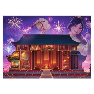 Kész Ravensburger Disney Mulan Kastély 1000 darabos puzzle - Ravensburger