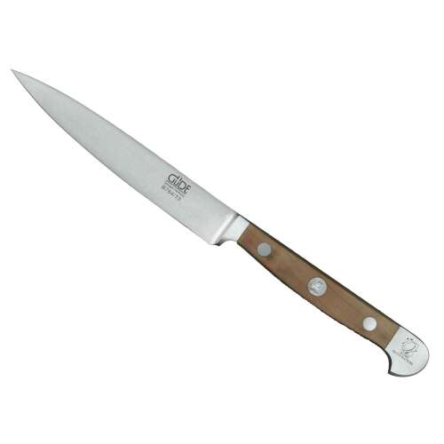 Güde Alpha Spickmesser hámozókés, 13cm, fa markolattal - Gude