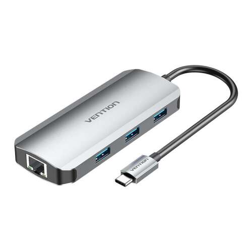 Stacja dokująca Vention TOHHB 100W Universalna z 4 portami USB-A, HDMI, Ethernet i USB-C
