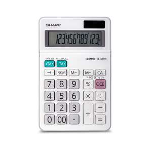 Sharp EL320WB számológép Asztali Alap számológép Fehér 92306100 