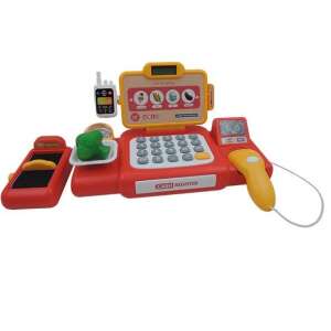 Set igračke blagajne sa skenerom, voki-tokijem i igračkama za hranu - Manyuk Toys