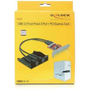 Delock USB 3.0 Front Panel 2-Port incl. PCI Express Card 86815659 