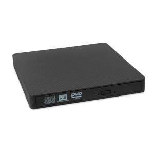 iBox IED03 Külső USB DVD író - Fekete