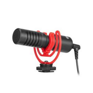 Boya BY-MM1+ compact on-camera microphone with shock mount - Boya Microphone