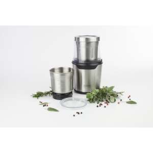 Caso UZ 200 electric chopper with two containers, silver - Hand Chopper