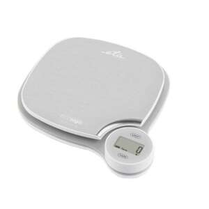 ETA ECOlogic digital kitchen scale with stainless steel weighing surface, 5 kg capacity, 1 g accuracy - Kitchen Scale