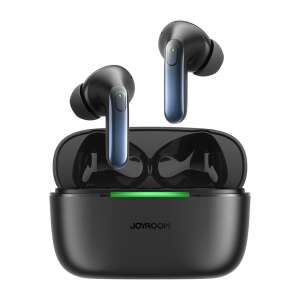 Joyroom JR-BC1 True Wireless ANC Bluetooth Earbuds with Charging Case - Black - Headphone and Bluetooth Speaker