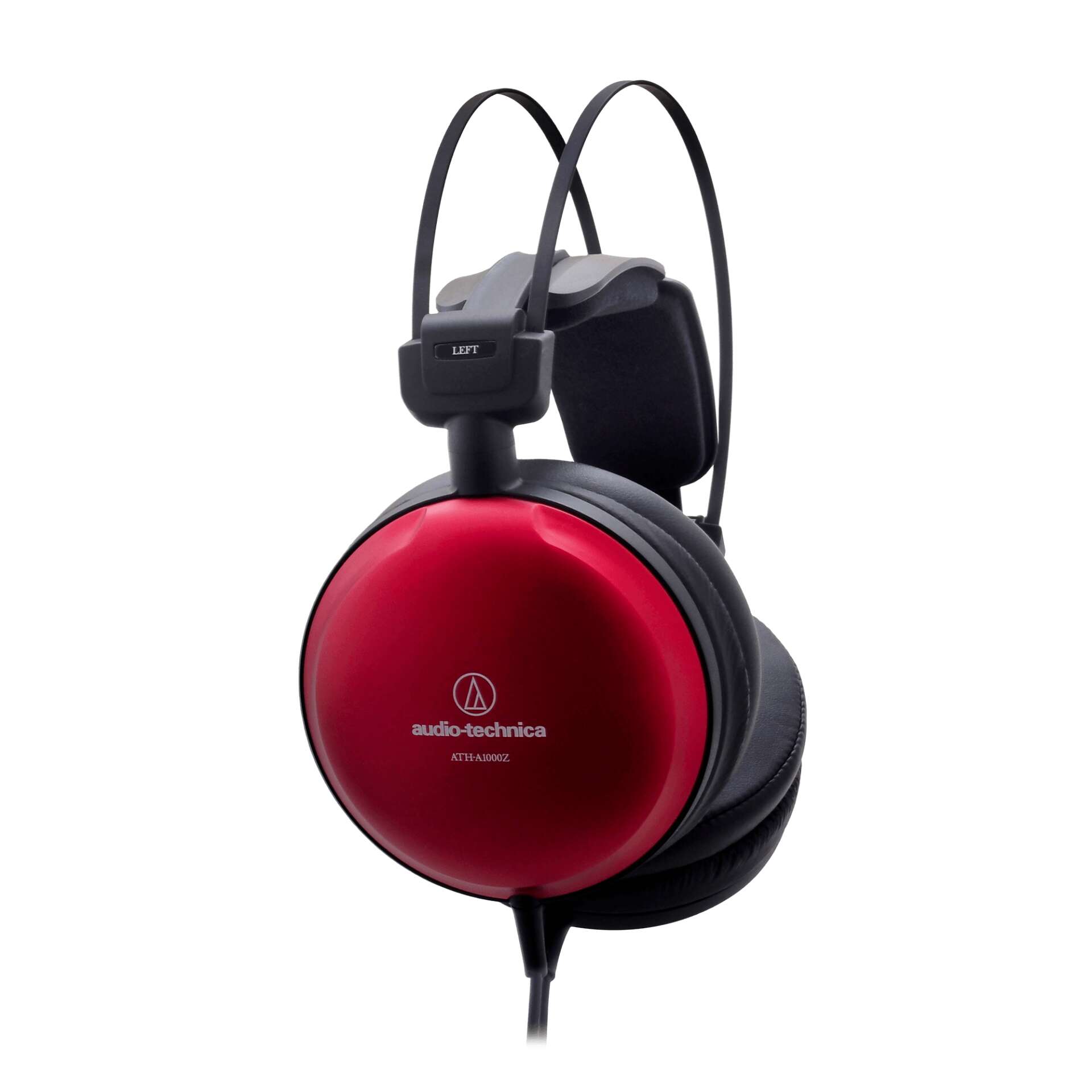Audio-technica ath-a1000z zárt hi-fi fejhallgató fekete/piros
