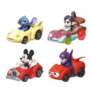 Mattel Hot Wheels Disney Racer Verse kisautó csomag - 4 db-os 86827939 "verdák"  Játék