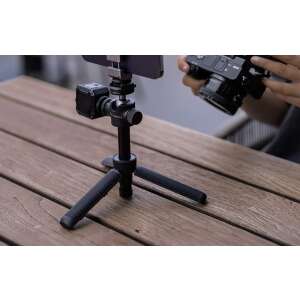 PGYTech P-GM-218 селфи стик трипод, черен, разгънат, показващ краката - Pgytech