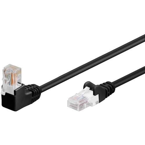 Goobay 90° CAT5e Patch Kábel - 2m