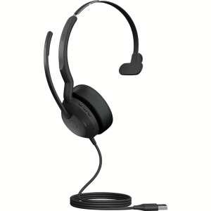 Jabra Evolve2 50 MS Mono USB-A Wireless Headset, black, for professional calls, music, and focus - Jabra Headphone