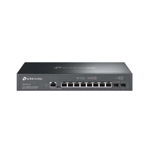 Switch Gigabit TP-Link Omada SG3210X-M2, 8 porturi 2.5 Gbps, 2 porturi 10 Gbps SFP+