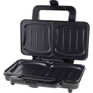 Emerio ST-109562.17 Sandwichmaker, offen, schwarz, Antihaftplatten - Wasserkocher, Sandwichmaker, Standmixer, Toaster und Entsafter für Obst und Gemüse, Pressen