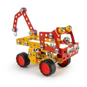 Alexander Constructor Tow Joe Metall-Bauspielzeug, zusammengebaut, rot und gelb - ALEXANDER