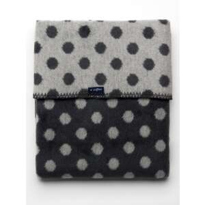 Pătură pentru copii Zaffiro gri și alb cu buline - Womar