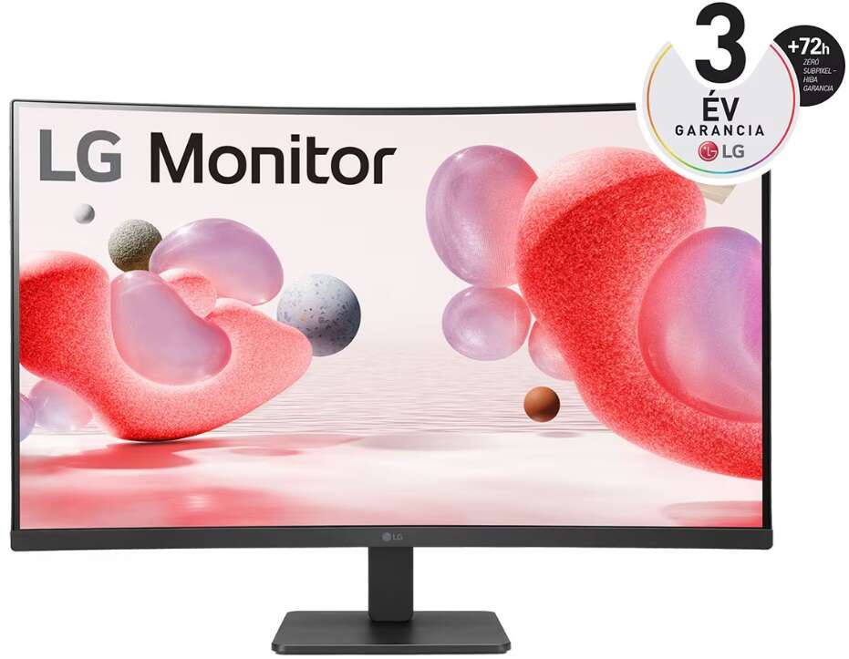 LG 31.5" 32MR50C-B Ívelt Monitor