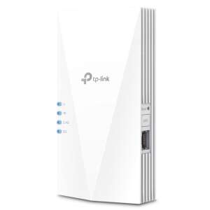 TP-Link RE3000X AX3000 Mesh WiFi 6 Extender zasięgu, biały, widok z przodu - TP-Link