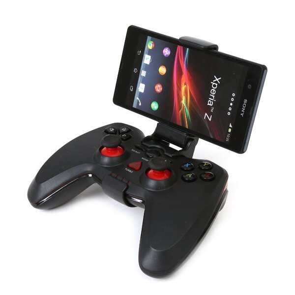 OMEGA GAMEPAD GAMEPAD SANDPIPER OTG FÜR ANDROID PS3 PC MIT CLIP USB-C SCHWARZ [42403]