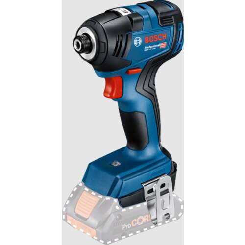Bosch GDR 18V-200 Professional akkus ütvecsavarozó, 1/4 hüvelykes hatszög, 200 Nm nyomaték, kék és fekete - Csavarbehajtó