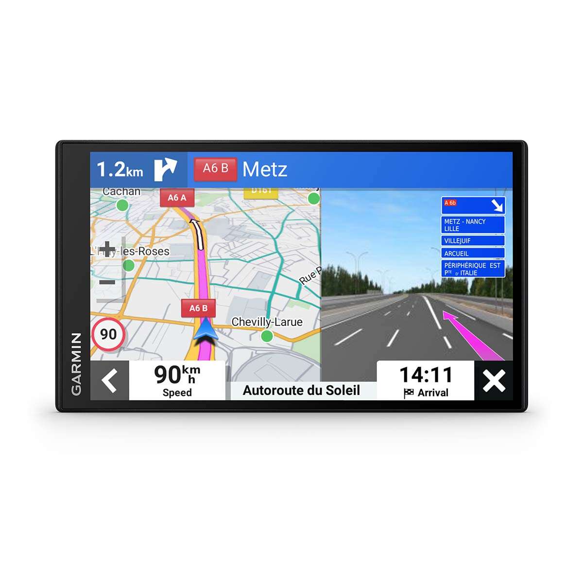 Garmin 7" drivesmart 76 (mt-s) gps navigáció (teljes eu térkép)