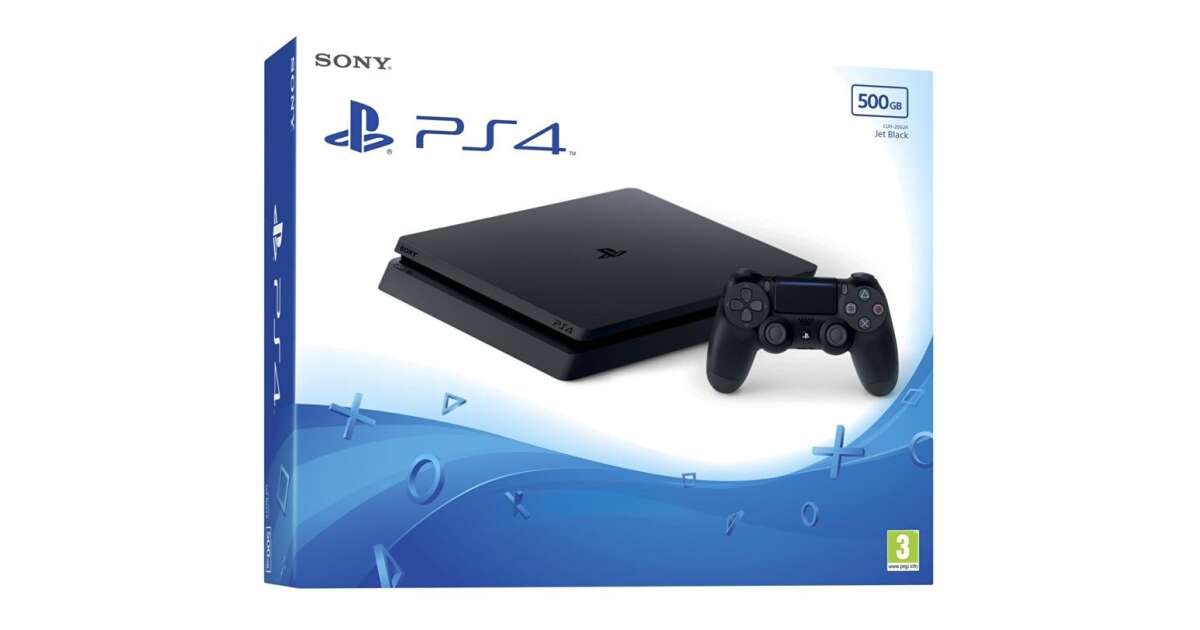 Sony PlayStation 4 500GB Slim Fekete | Pepita.hu