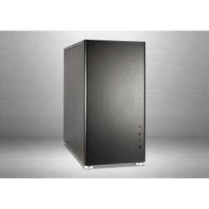 Компютърен корпус Inter-Tech X2 Duplex Pro, черен, преден изглед - Inter-Tech