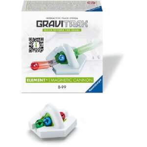 Ravensburger GraviTrax Elementul Canion Magnetic, un element de pistă din plastic alb pentru piste de bile - Ravensburger Autostradă și garaj de parcare