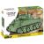Cobi Sherman M4A1 tank modell dobozban, 1:48 méretarány, műanyag építőjáték
