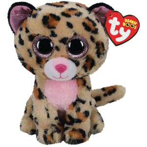 Ty Beanie Boos Livvie Leopárd Plüssfigura - 24 cm