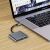 Hub USB-C Tech-Protect TP-AD-HDTCUC-GR utilizat cu Macbook Pro