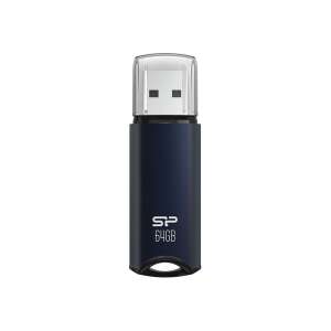 Silicon Power Marvel M02 64GB USB 3.2 pendrive, kék - Pendrive