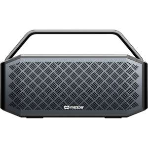 Difuzor Bluetooth portabil MOZOS Outdoor Xtreme, negru, vedere din față - Boxe Portabile