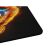 Közelkép a Genesis Carbon 500 Fire G2 Egérpad - M sarkáról