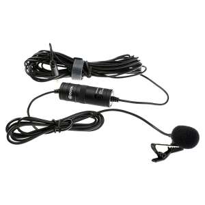 Boya BY-M1 Lavalier Mikrofon - 6m kábel