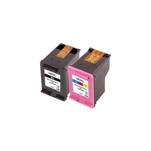 Peach H62XL kompatibilis tintapatronok HP Envy nyomtatókhoz, fekete és színes