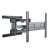 Gembird WM-80ST-01 TV fali tartó, fekete, oldalnézet