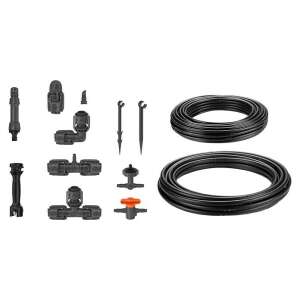 Gardena Micro-Drip-System kezdőkészlet emelt ágyásokhoz, tartalmazza az összes alkatrészt 35 növényhez - Csepegtető öntöző