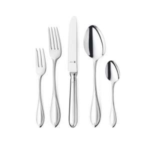 Set de tacâmuri WMF Premiere 30 piese, include 6 furculițe de masă, 6 cuțite de masă, 6 linguri de masă, 6 lingurițe de cafea, 6 furculițe de tort - Tacâmuri