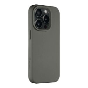 Tactical iPhone 15 Pro tmavosivý silikónový obal - Tactical Puzdrá na telefóny