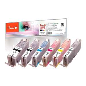 Peach Canon PGI-550XL / CLI-551XL tintapatron multipack 6 db - Peach