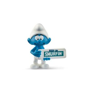Schleich Hupikék Törpikék "Keep on Smurfin' táblás figura