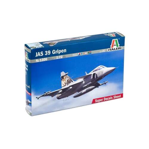 Italeri Jas 39 Gripen repülőgép műanyag modell (1:72) 86960987