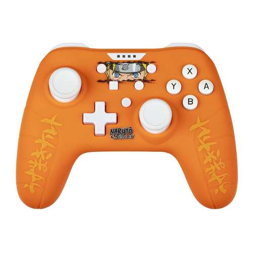 Konix Naruto Switch vezetékes kontroller, narancssárga Naruto képpel - KONIX