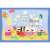 Ravensburger Peppa Malac 2x12 darabos puzzle, Peppa Malac és barátai egy szobában